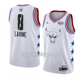Dres Chicago Bulls Zach LaVine 8 2019 All-Star Jordan Brand Bijela Swingman